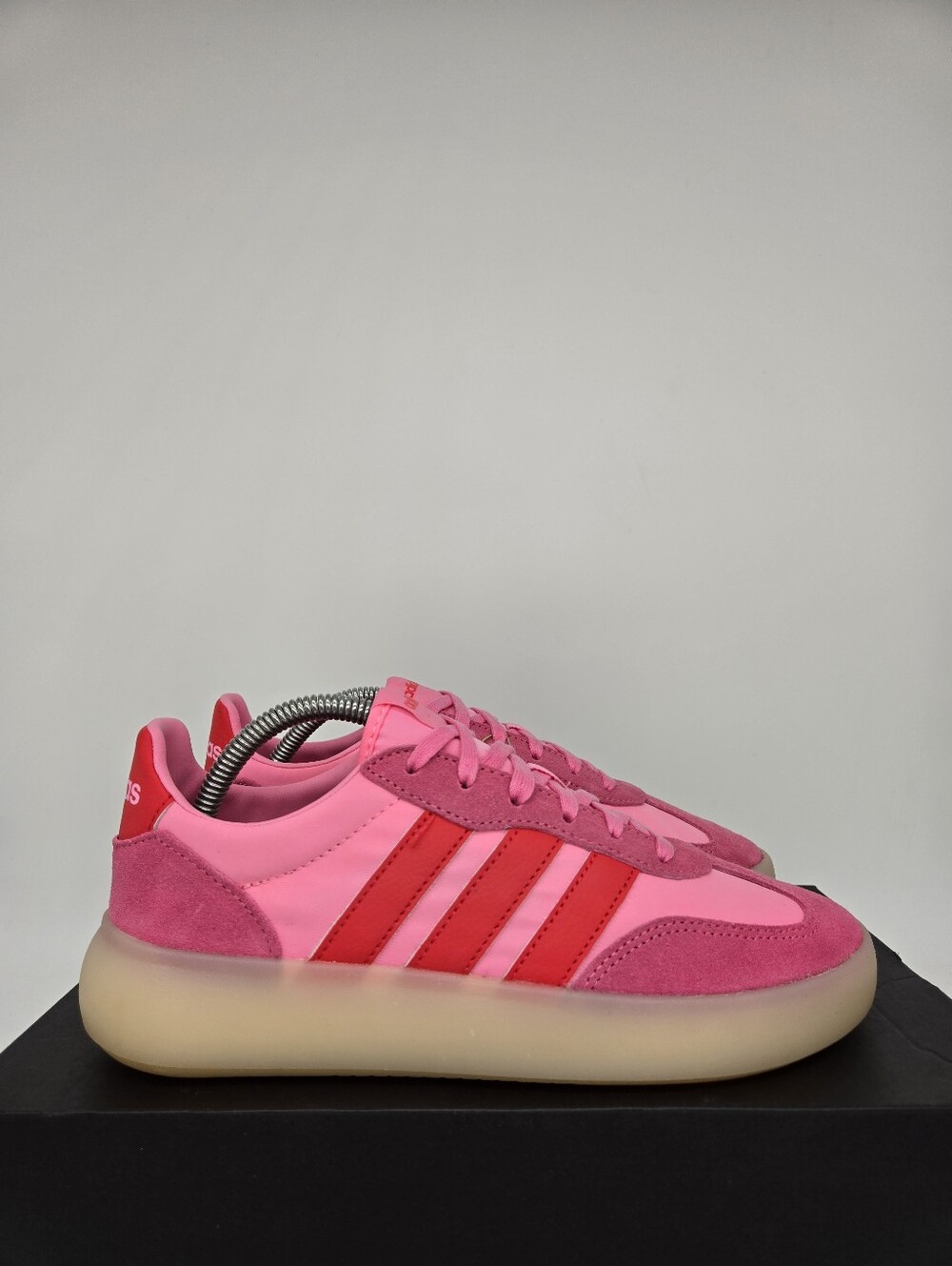adidas Women's Barreda Decode JR1217 Bliss Pink Pure Ruby Shoes Size 7.5 - Picture 3 of 8